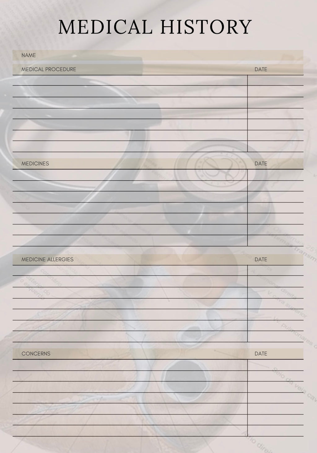 Medical Planner