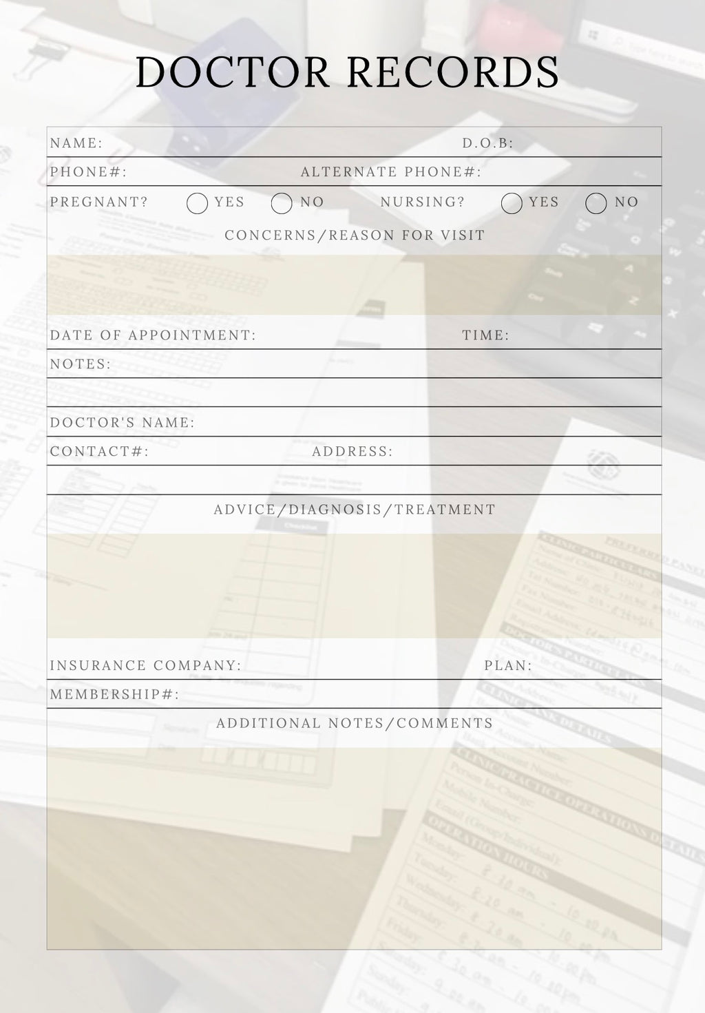 Medical Planner